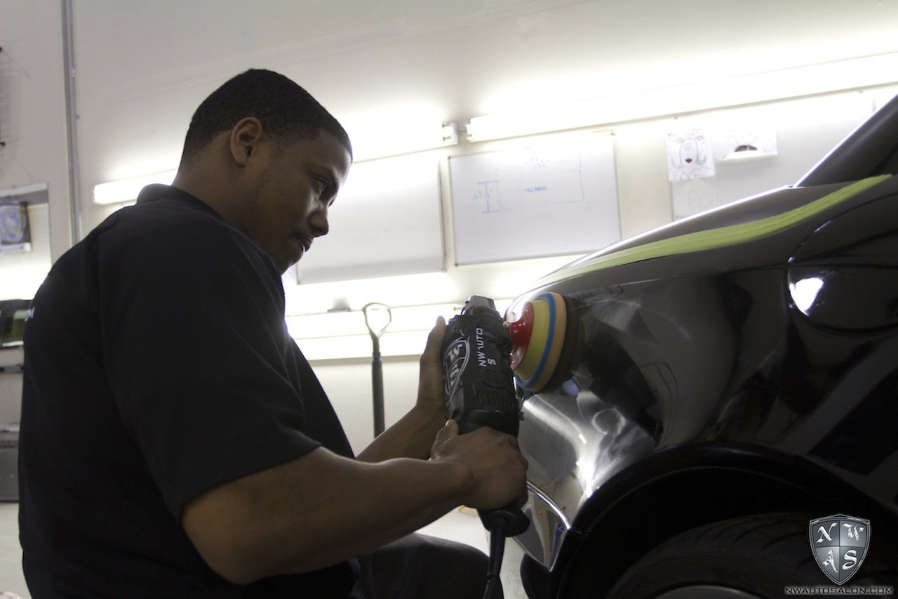Exterior Auto Detailing In Seattle on Mercedes Benz SL500 NorthWest